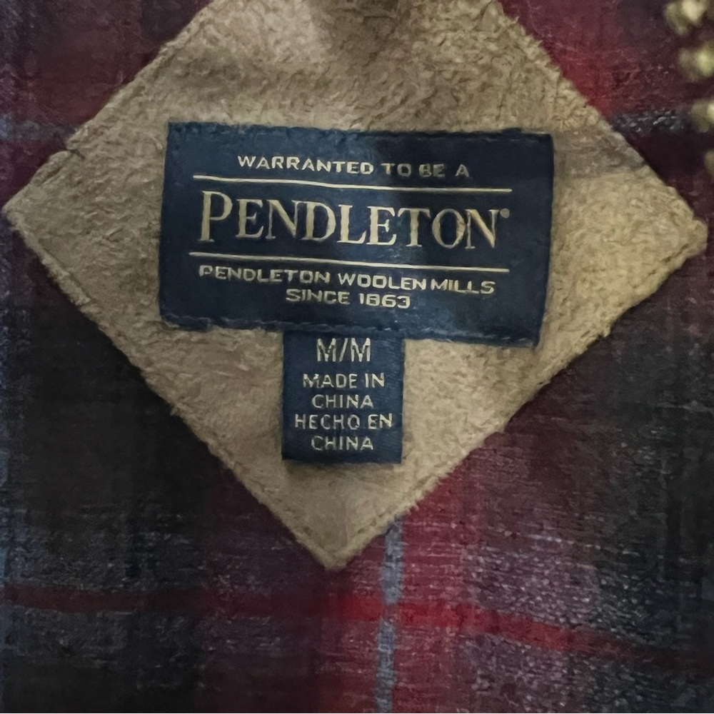 Pendleton Fuzzy Sherpa Teddy Full Zip Jacket Swea… - image 8